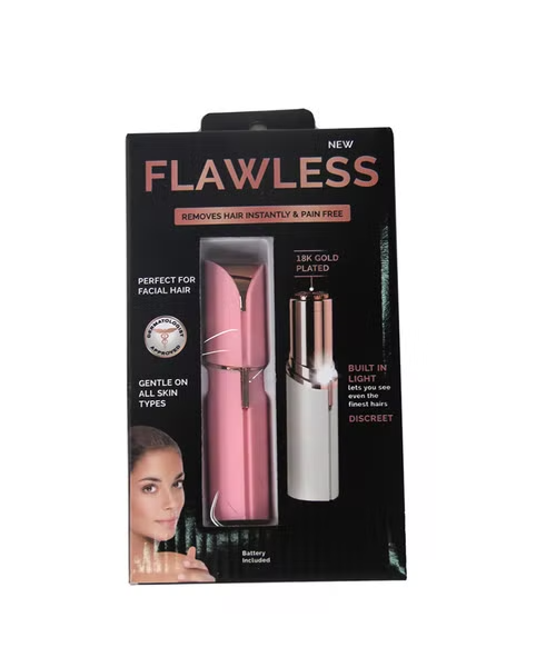 Dry Electric Flawless Hair Remover For Women - Pink 9749562164269