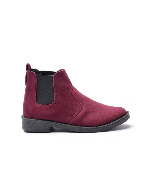 Maroon suede clearance boots womens