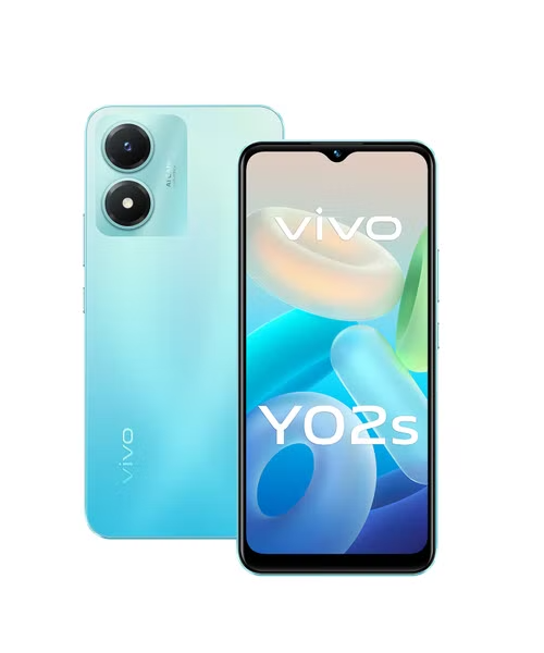 Vivo Dual SIM 4G LTE 32 GB 3 GB Ram Smartphone - Vibrant Blue Y02s V2203 