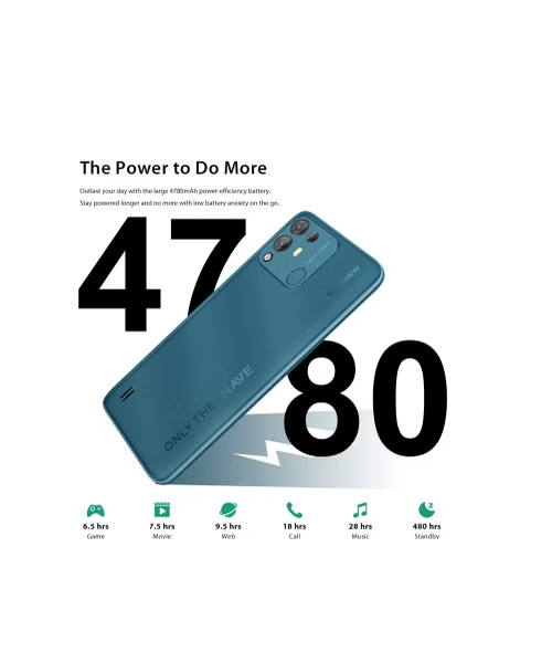 Blackview More than Two SIM 4G LTE 64 GB 4 GB Ram Smartphone - Cobalt blue A55 PRO