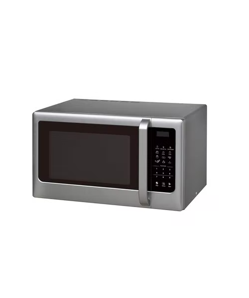 Black+Decker Microwave Oven with Grill 30 L, Silver - MZ3000PG