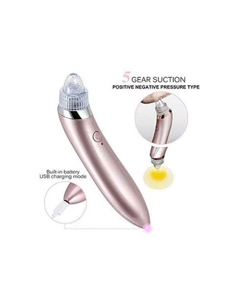 Divinext Electric Vacuum Pore Cleanser and Blackhead Remover - Pink 791792469563