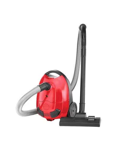 BLACK+DECKER 1000 W 1 Liter Electric  Vacuum Cleaner - Black Red VM1200-B5