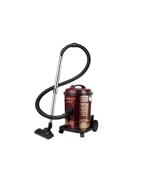 sokany 1600 W 21 Liter Wet Dry Drum Vacuum Cleaner - Multicolour SK-3571