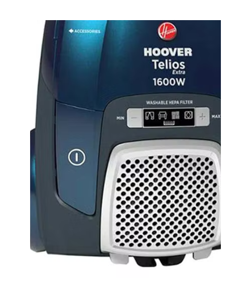 HOOVER 1600 W 3.5 Liter Hepa Filter Vacuum Cleaner - Blue Silver Black TX1600020