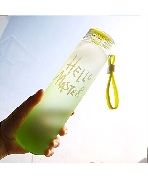 Water Bottle Hello Master 500 Ml - Light Green