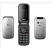 IKU Dual SIM Internal Memory 32 MB Network GSM 1.77 Inch Screen Mobile Phone - Silver S2-Silver