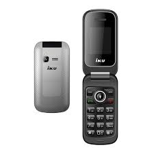 IKU Dual SIM Internal Memory 32 MB Network GSM 1.77 Inch Screen Mobile Phone - Silver S2-Silver