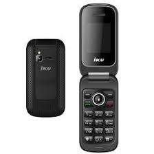 IKU Dual SIM Internal Memory 32 MB Network GSM 1.77 Inch Screen Mobile Phone - Black S2-Black