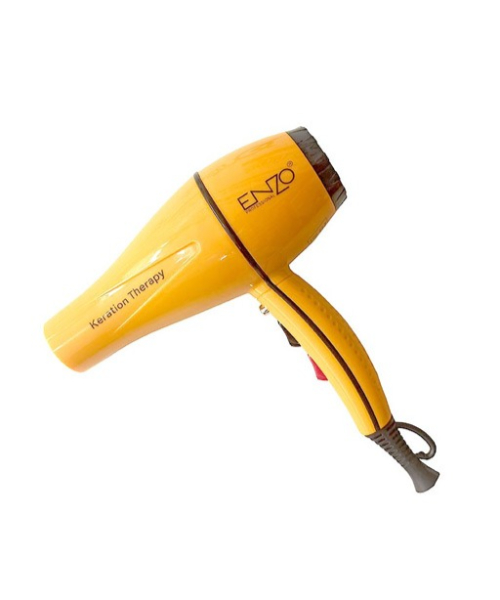 Enzo 111 Keration Therapy Hair Dryer 6500W - Yellow