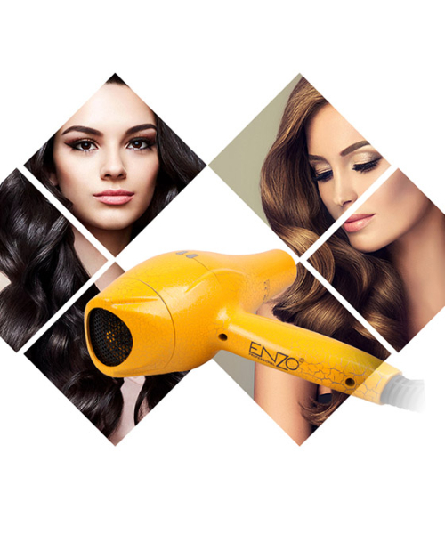 Enzo 111 Keration Therapy Hair Dryer 6500W - Yellow
