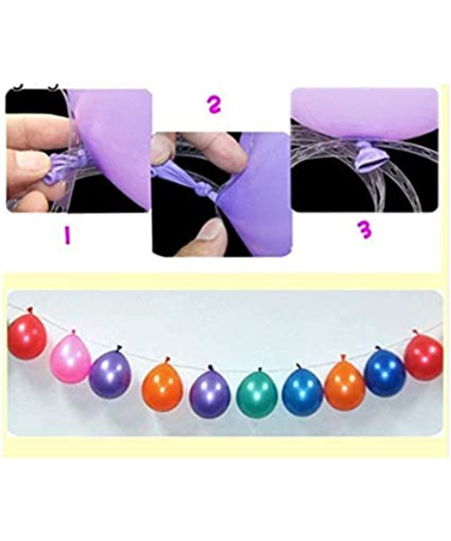 Clear Balloon Garland Strip 5m