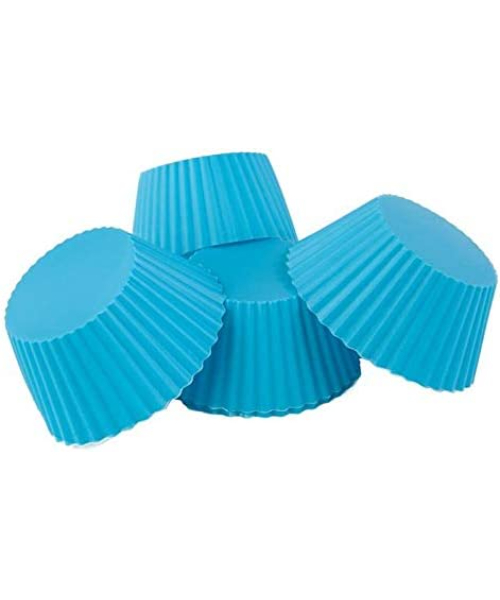  Silicon Mold for Making Cupcake - Blue