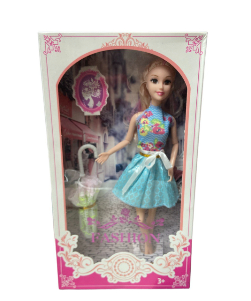 Toy Doll With Accessories Plastic For Kids - Multi Color 