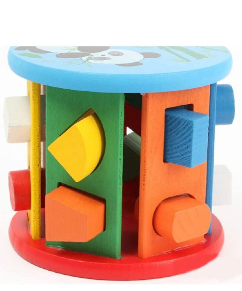 Toys Wooden Match Wheel For Kids - Multi Color 