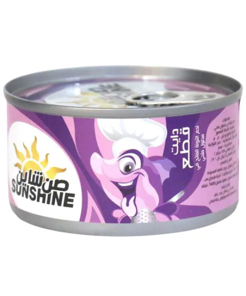 Sunshine Diet Original Chunks Tuna Tin in Brine - 185 Gram