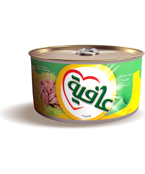 Afia Original Shredded Tuna Tin in Soya Bean Oil - 185 Gram