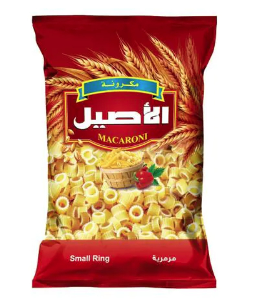 Al Aseel Small Rings Pasta - 300 Gram