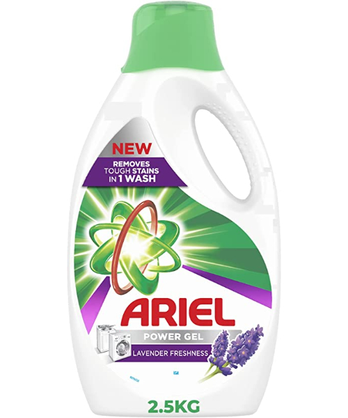 Arial Automatic Washing Machines Power Lavender Scent Gel - 2.5 Kg