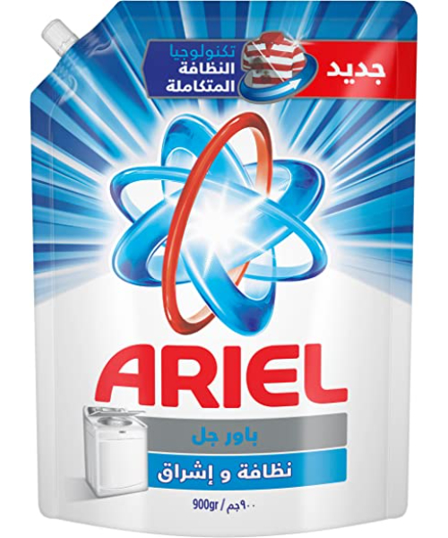 Ariel Automatic Washing Machines Power Gel Clean And Bright - 900 Gm