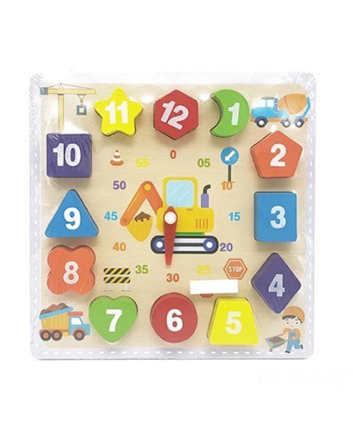 Learning Time On The Board Game For Kids - Multicolor