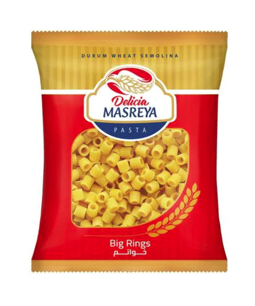 Masreya Big Rings Pasta - 350 Gram