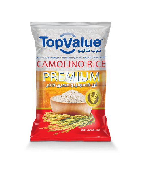 أرز كامولينو مصري فاخر من توب فاليو - 1 ك