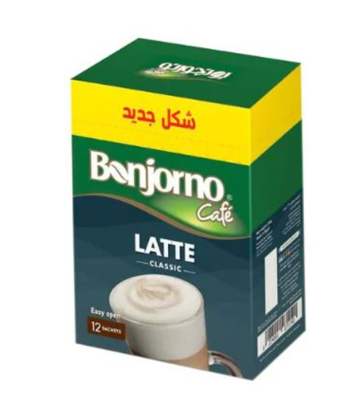 Bonjorno Cafe Latte Classic 12 Sachets - 18 gm