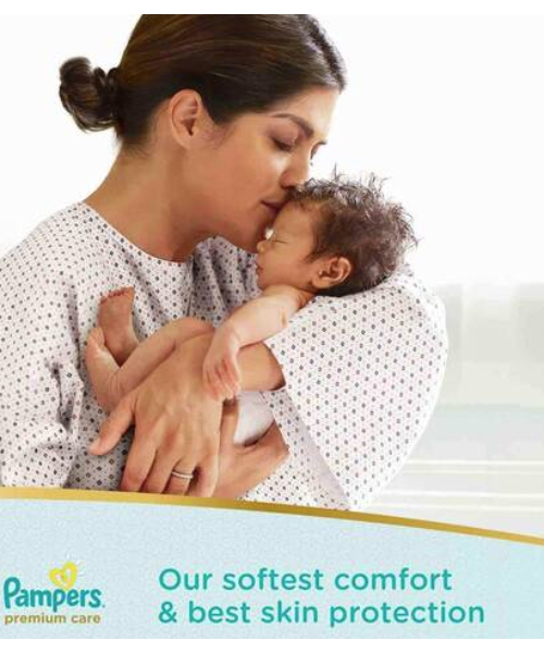 Pampers Premium Care Mid Size 3 Diapers From 6 To 10 Kg- 94 Pieces