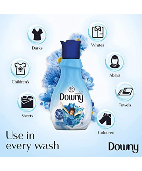 Downy Fabric Softener Concentrate with Spring Scent Liquid - 300 Ml