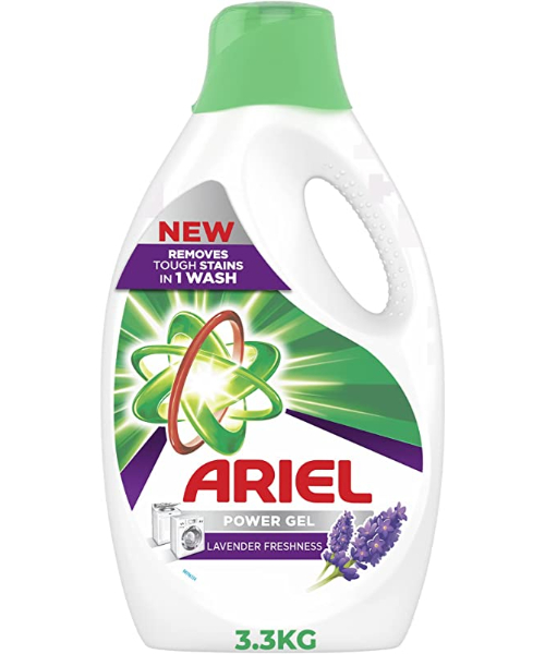 Ariel Automatic Washing Machines With Lavender Scent Gel - 3.3 Liter