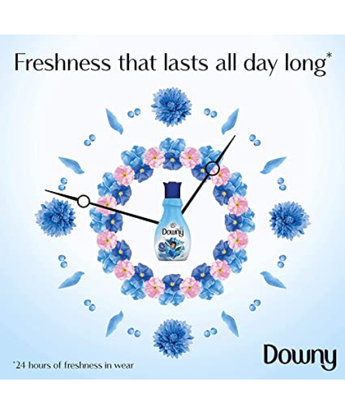 Downy Fabric Softener Concentrate with Spring Scent Liquid - 1 Liter