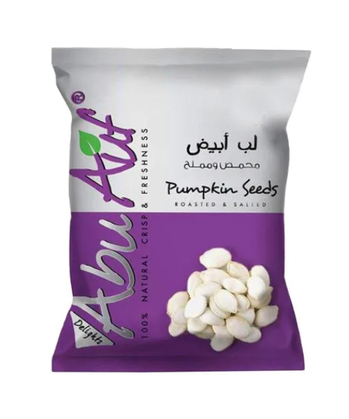 Abu Auf Roasted And Salted Pumpkin Seeds Nuts - 60 gm