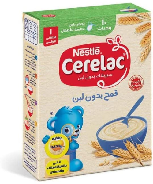 Nestle Cerelac Wheat Without Milk 6 Months Plus - 250 Gm