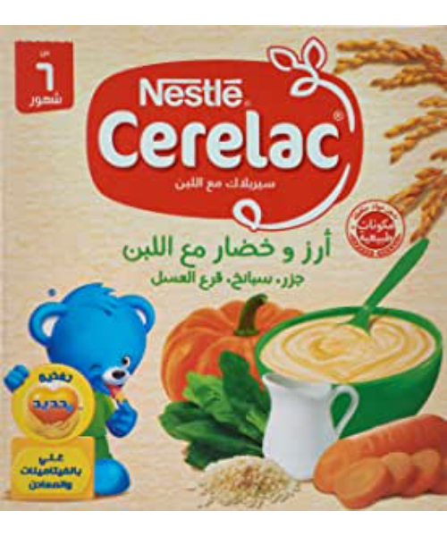 Nestle Cerelac Rice Vegetables And Milk Meals From 6 Months - 125 Gm