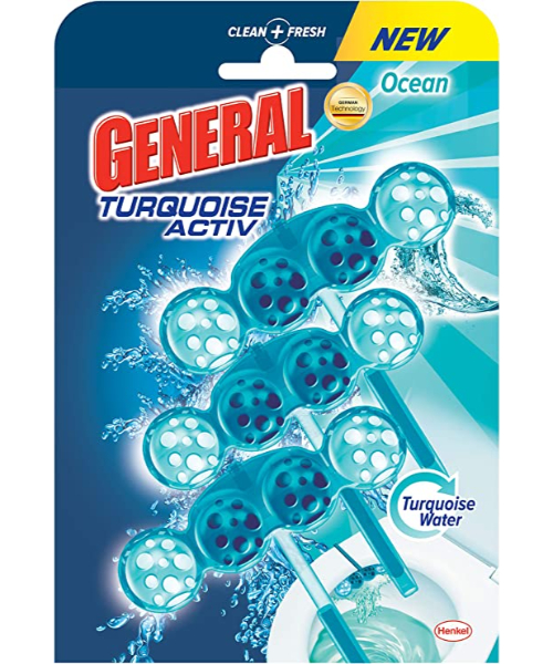 General Tabletstoilet Cleaner With Ocean Water Power Scent - 50 Gm