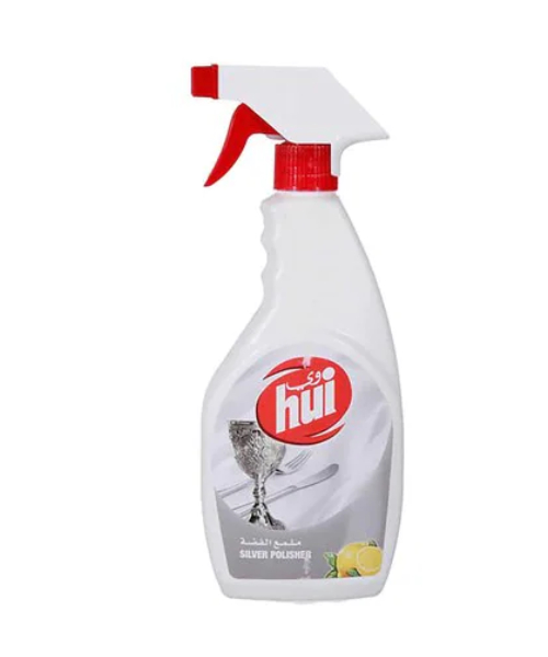Hui Spray Silver Polisher With Lemon Scent - 500 Ml