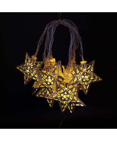 Branch Noor Ramadan Accessories Shape Star Gold - 3 Meter