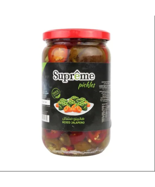 Supreme  Mixed Jalapeno Jar -720 Gm
