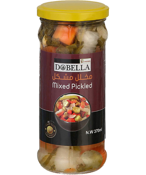Dobella Mixed Pickles Jar -370 Gm