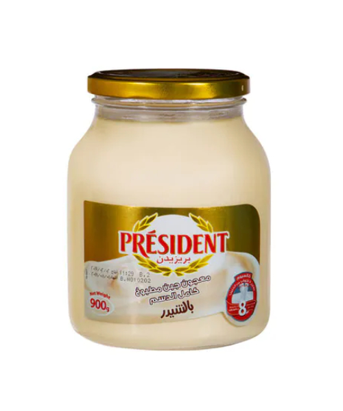 President Processed Spread Cheddar Cheese - 900 gm