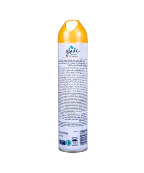Glade Vanilla Spray Air Freshener - 300 Ml
