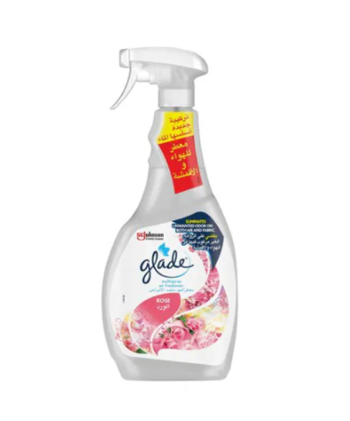Glade Rose Spray Air Freshener - 500 Ml