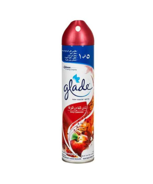 Glade Apple & Cinnamon Spray Air Freshener - 300 Ml