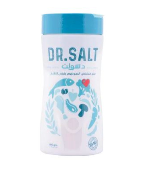 Dr. Salt Low Sodium Salt With Iodine - 400 Gm