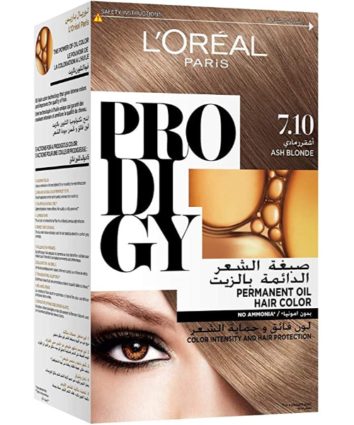 L'Oreal Paris Prodigy Permanent Hair Color - 7.1 Ash Blonde 