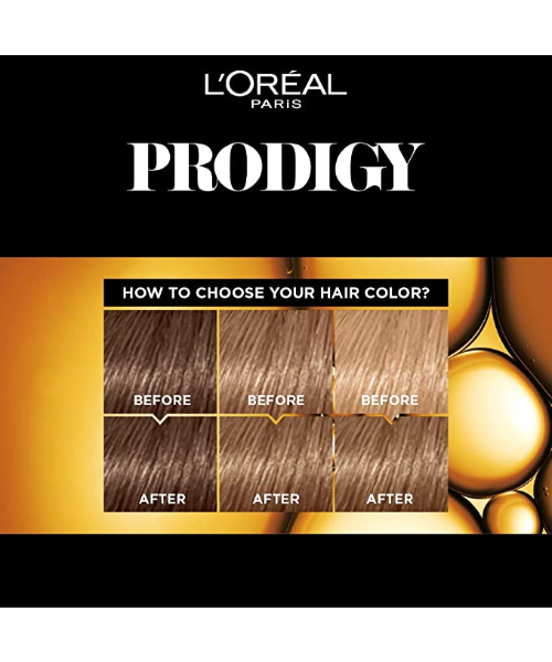 L'Oreal Paris Prodigy Permanent Hair Color - 7.1 Ash Blonde 
