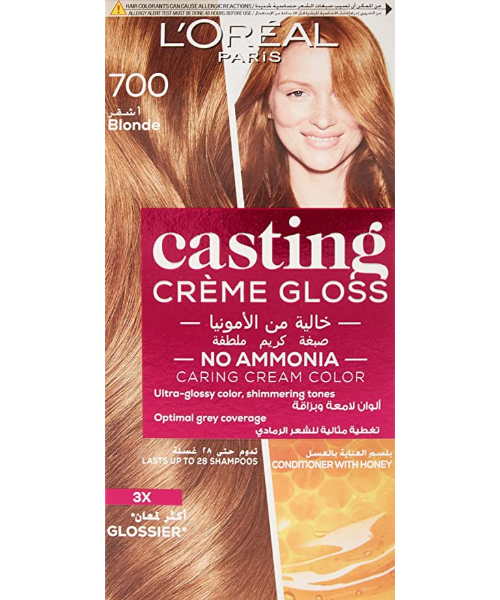 L'Oreal Paris Casting Creme Gloss Hair Color - 700 Dark Blonde 