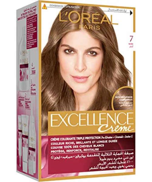 L'Oreal Paris Excellence Creme Hair Color - 7.0 Blonde 