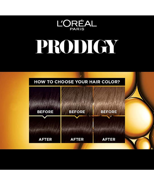 L'Oreal Paris Prodigy Permanent Hair Color - 4.0 Brown
 